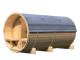 Karibu | Barrelsauna 4 | Rode Dakshingles